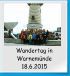 Wandertag in Warnemünde 18.6.2015