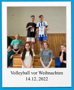 Volleyball vor Weihnachten 14.12..2022
