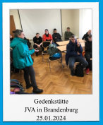 Gedenkstätte JVA in Brandenburg 25.01.2024