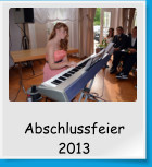 Abschlussfeier 2013