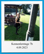 Kennenlerntage 7b 4.09.2023