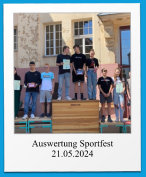 Auswertung Sportfest 21.05.2024