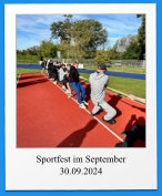 Sportfest im September 30.09.2024