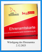 Würdigung des Ehrenamtes 2.12.2025