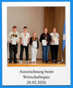 Auszeichnung beim Wirtschaftsquiz 26.02.2026