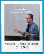 Mars one - Umzug für immer? 01.10.2015