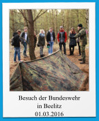 Besuch der Bundeswehr in Beelitz 01.03.2016