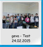 geva - Test 24.02.2015