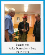 Besuch von Anke Domscheit - Berg 29.05.2019